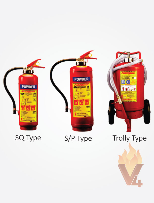 Powder Type Fire Entinguisher (SQ & Cart)